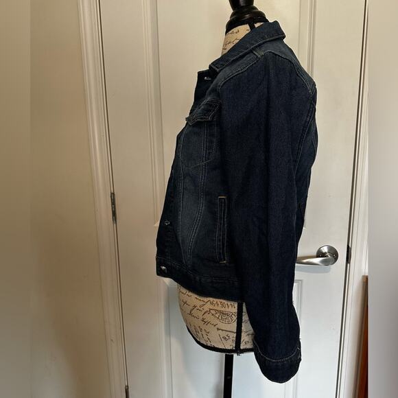 Levi Strauss Youth sz M 10-12yrs Women S  Jean Jacket Pockets Western Classic - Picture 6 of 10